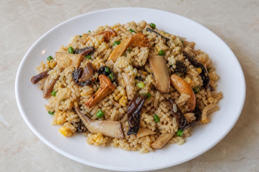 Yunnan wild mushroom fried rice P09 — China dish