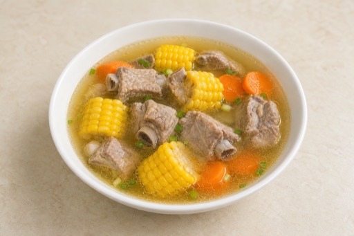 Sup iga jagung P09 — Tiongkok hidangan