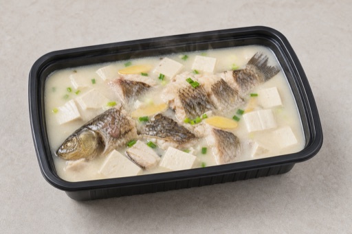 Sup ikan karper krusia dengan tahu P06 — Tiongkok hidangan