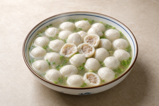 Fujian Fuzhou fish ball soup P10 — China dish
