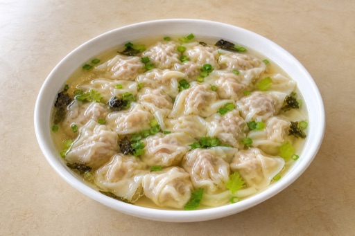 Shaxian wonton soup P10 — Tiongkok hidangan