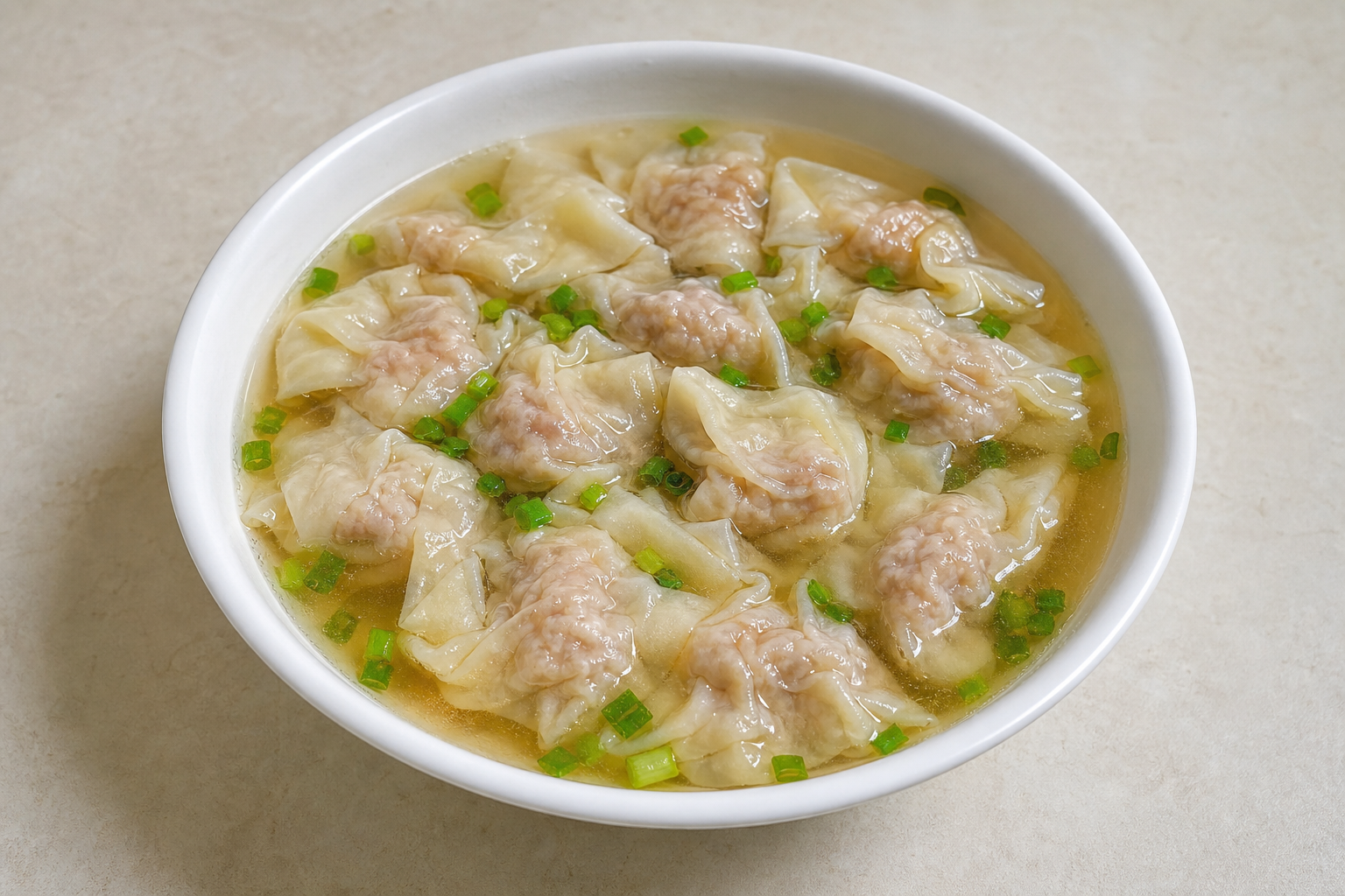 Shaxian wonton soup P01 — Tiongkok hidangan