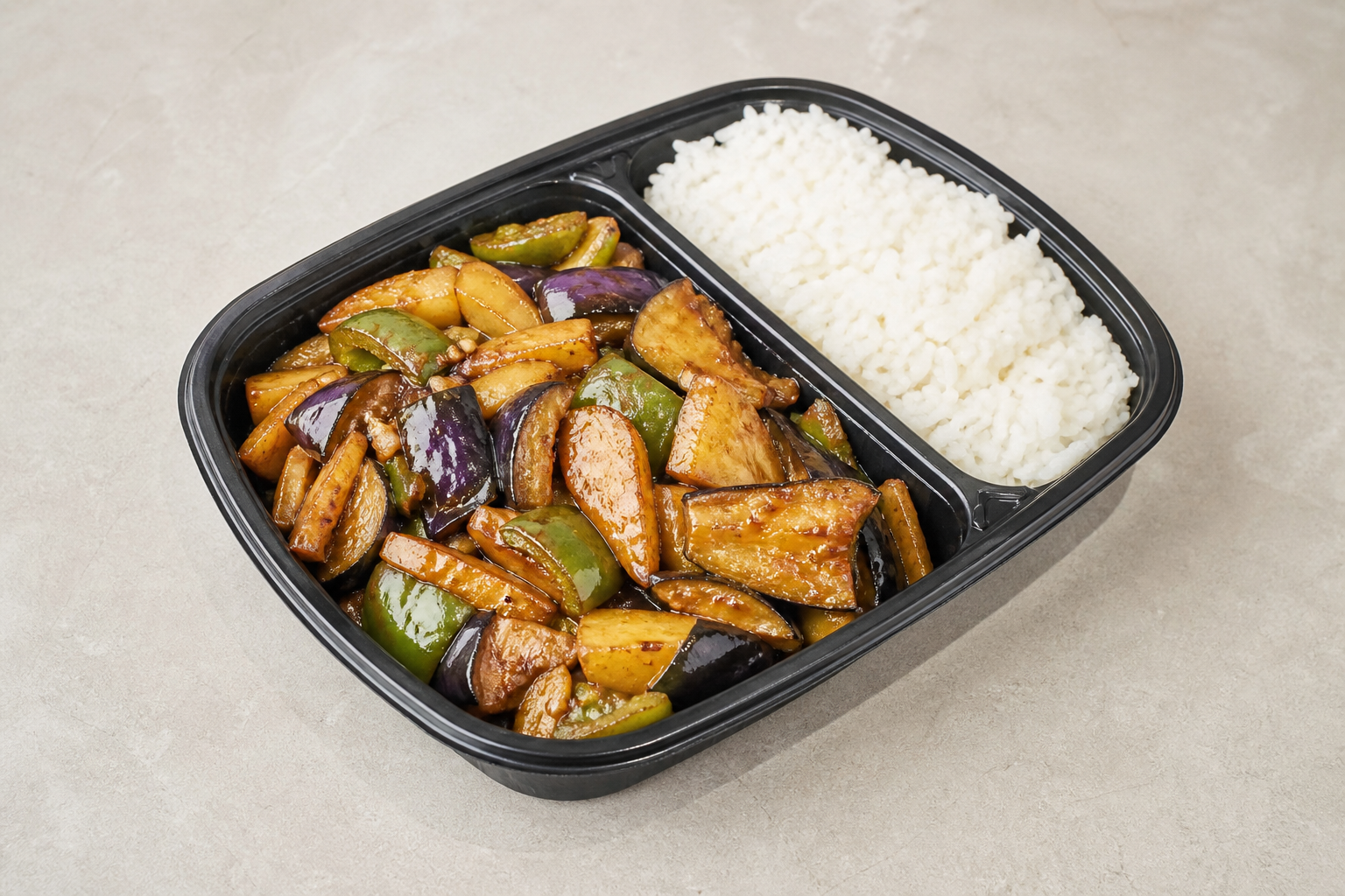 Signature Northeast Chinese three vegetable stir fry — China dish