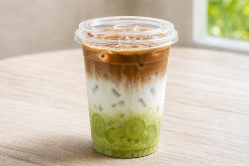green grape cafe latte P07 — จีน อาหาร