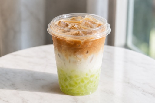 green grape cafe latte P08 — จีน อาหาร