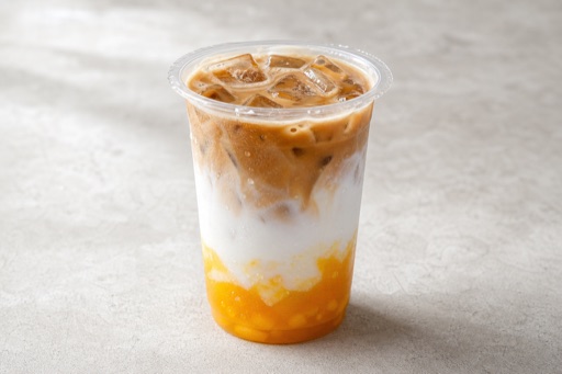 mango coconut latte P02 — จีน อาหาร