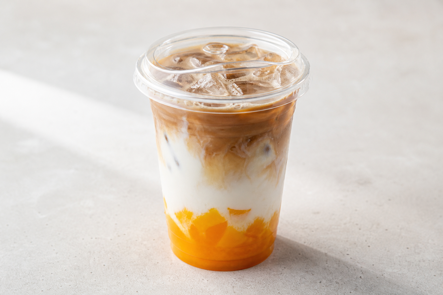 mango coconut latte P01 — จีน อาหาร