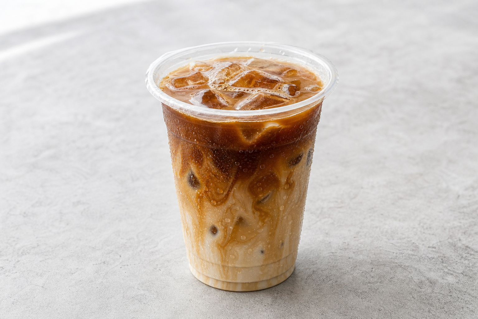 Photorealistic oat cold brew coffee P02 food image by VDAMO