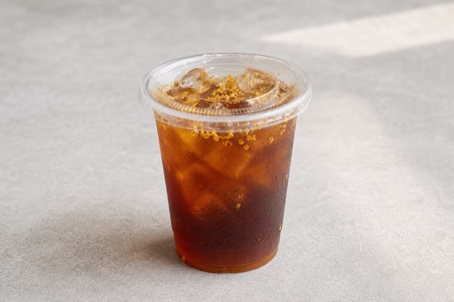 Photorealistic osmanthus americano coffee P06 food image by VDAMO
