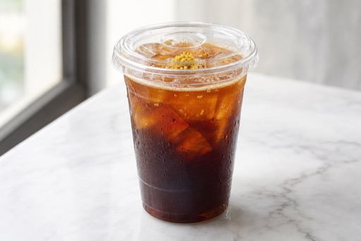 Photorealistic osmanthus americano coffee P08 food image by VDAMO