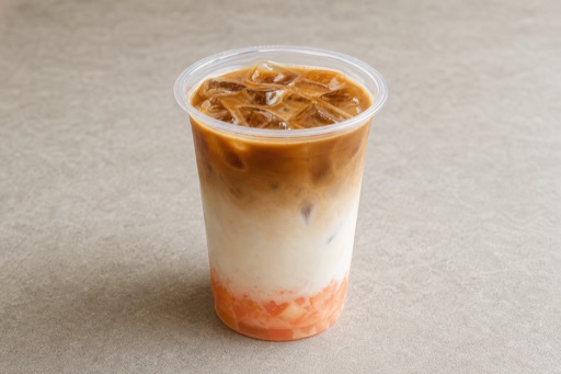 蜜桃拿铁咖啡 P02 — 中国 菜品