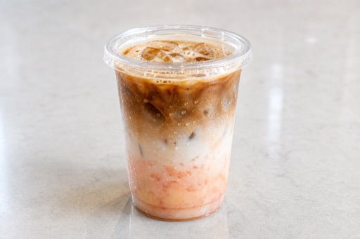 蜜桃拿铁咖啡 P03 — 中国 菜品