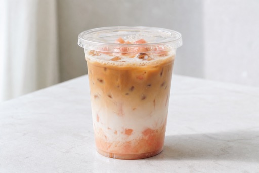 蜜桃拿铁咖啡 P06 — 中国 菜品