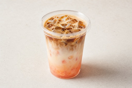 蜜桃拿铁咖啡 P10 — 中国 菜品