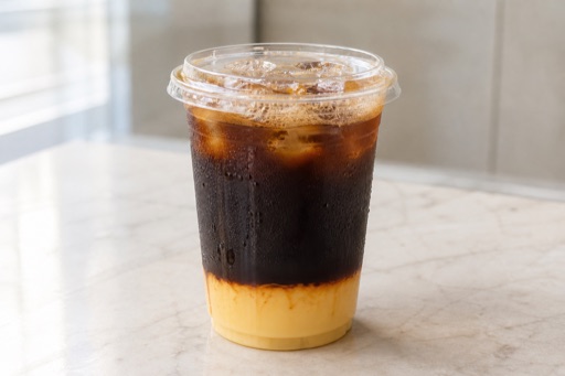 pudding americano coffee P07 — จีน อาหาร