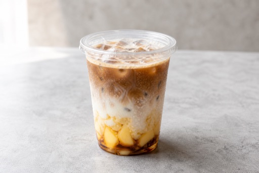 pudding cafe latte P03 — จีน อาหาร