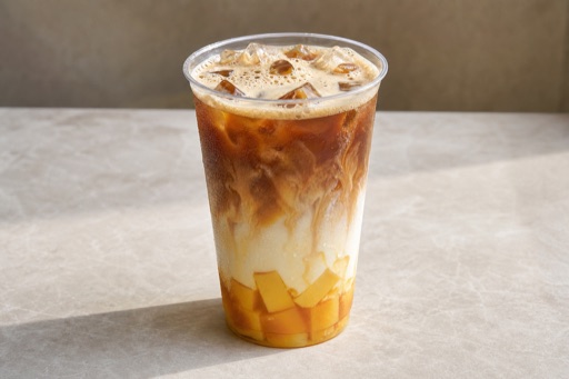 pudding cafe latte P07 — จีน อาหาร