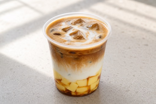 pudding cafe latte P10 — จีน อาหาร