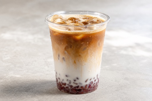 red bean cafe latte P03 — จีน อาหาร