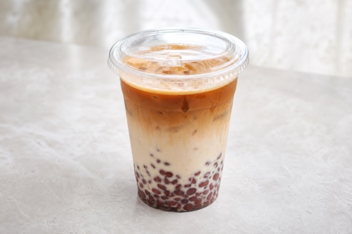 red bean cafe latte P04 — จีน อาหาร