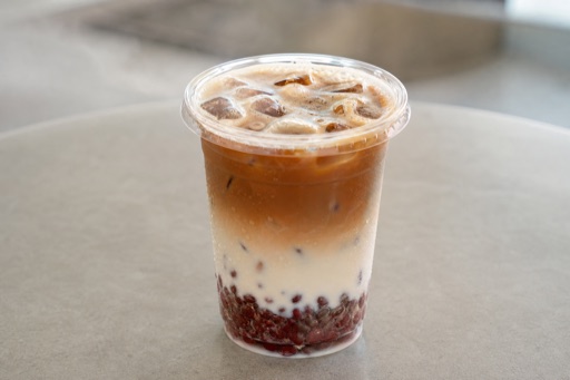 red bean cafe latte P05 — จีน อาหาร