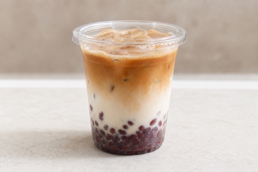 red bean cafe latte P08 — จีน อาหาร
