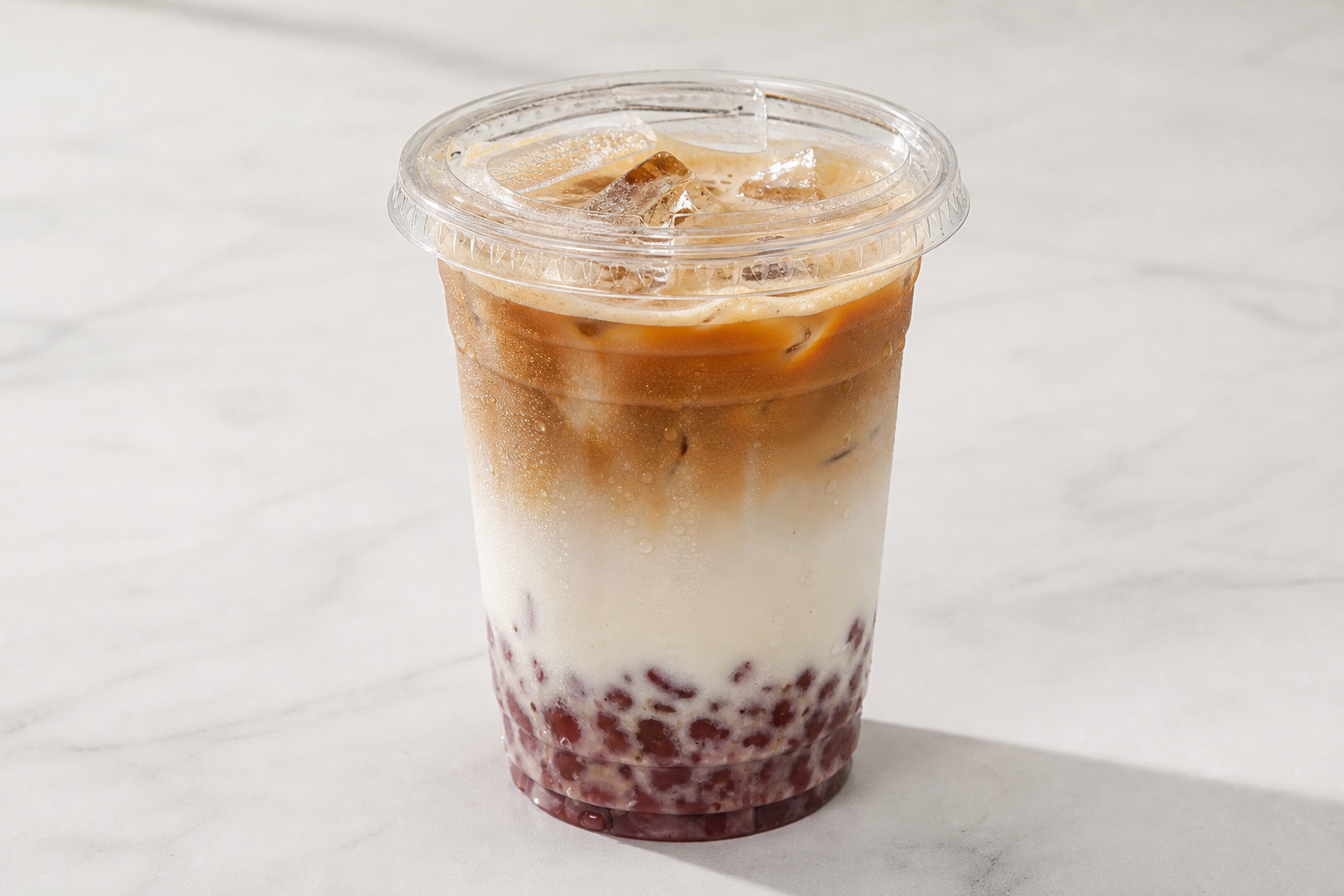 red bean cafe latte P01 — จีน อาหาร