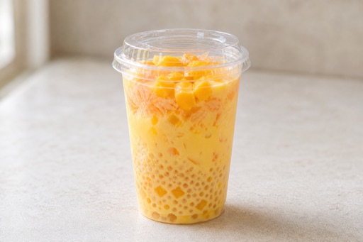 Photorealistic classic mango pomelo sago P05 food image by VDAMO
