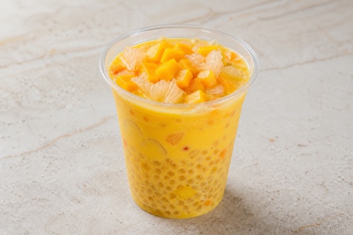 Photorealistic classic mango pomelo sago P06 food image by VDAMO