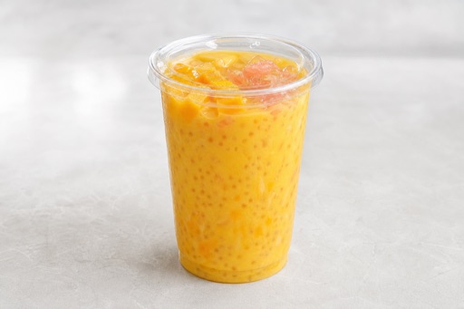 Photorealistic classic mango pomelo sago P10 food image by VDAMO