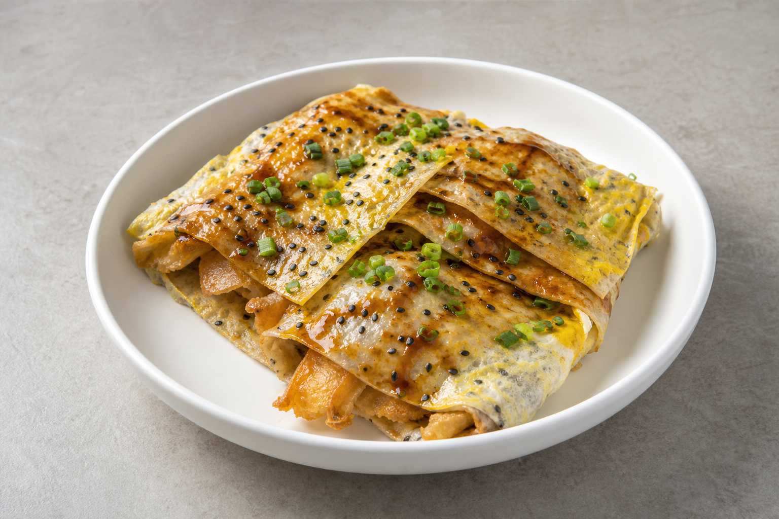 Photorealistic Jianbing guozi P04 food image by VDAMO