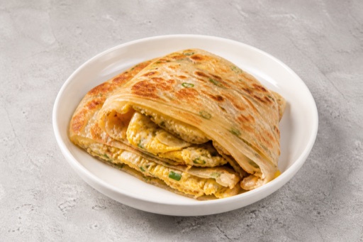 Photorealistic Stuffed egg pancake P04 food image by VDAMO