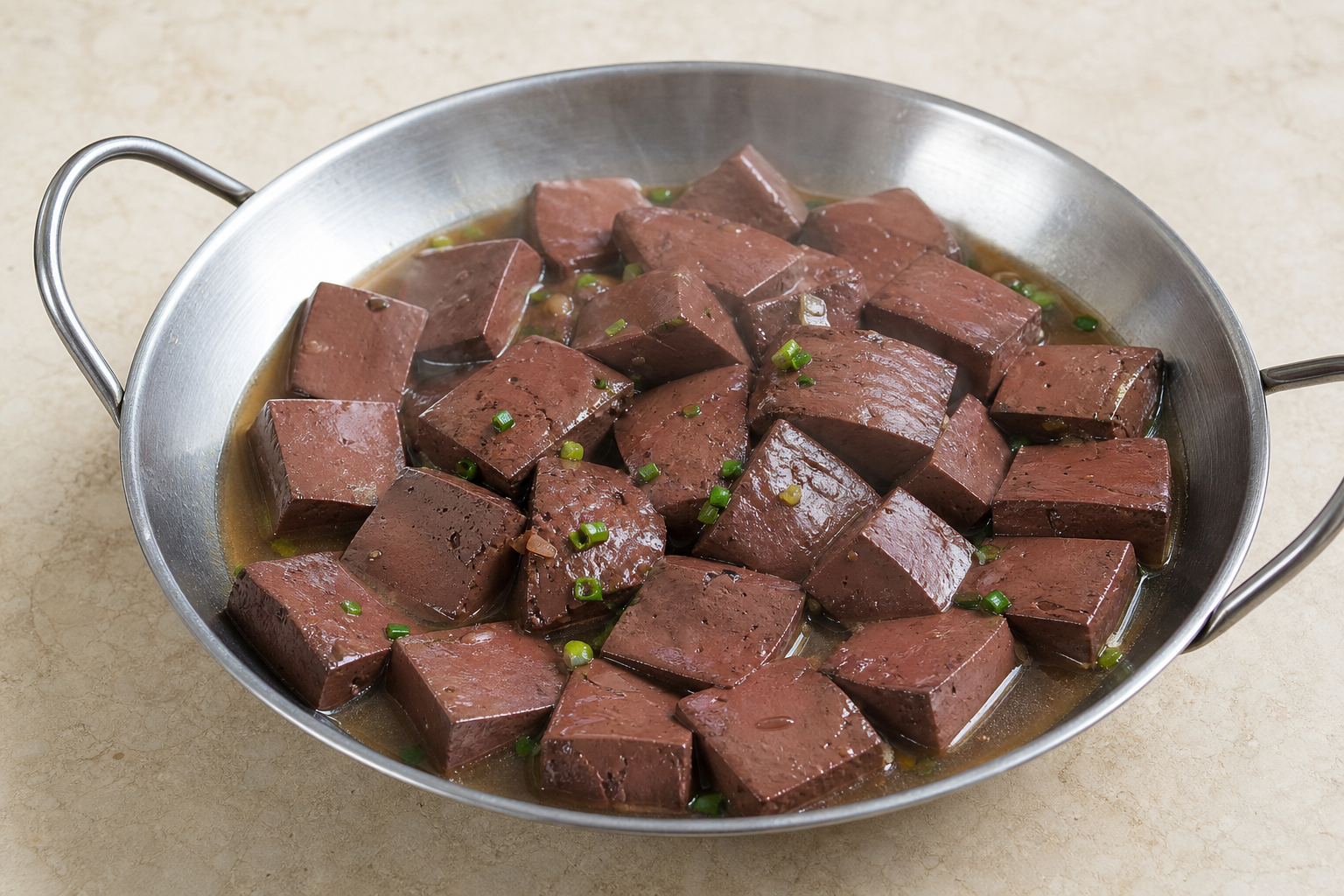 Chaoshan beef hot pot duck blood cubes add-on P05 — China ingredient