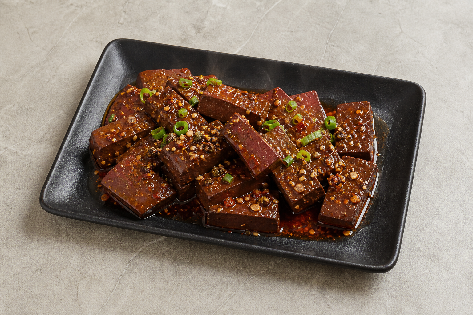 Chengdu hot pot duck blood cubes add-on P02 — China ingredient