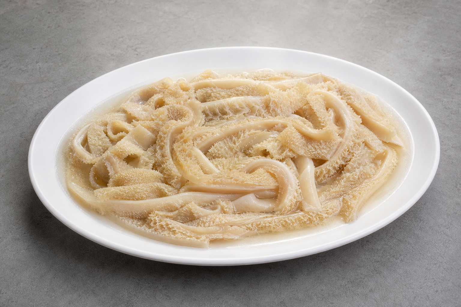 Photorealistic clear broth hot pot beef omasum add-on P03 food image by VDAMO