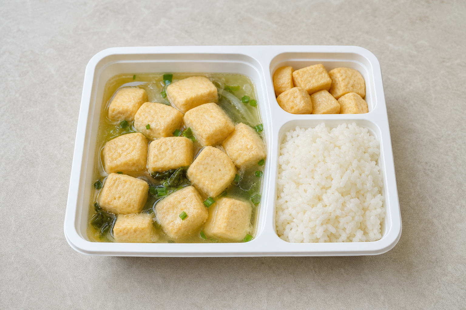 clear broth hot pot fish tofu add-on P08 — China ingredient