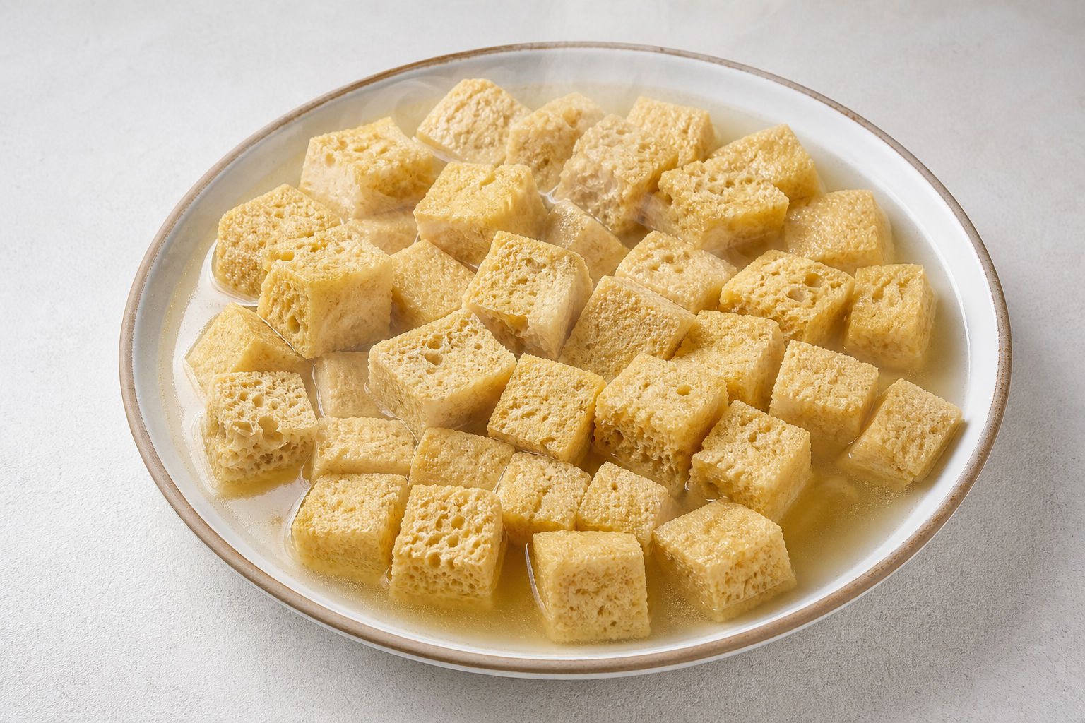 clear broth hot pot frozen tofu add-on P10 — China ingredient