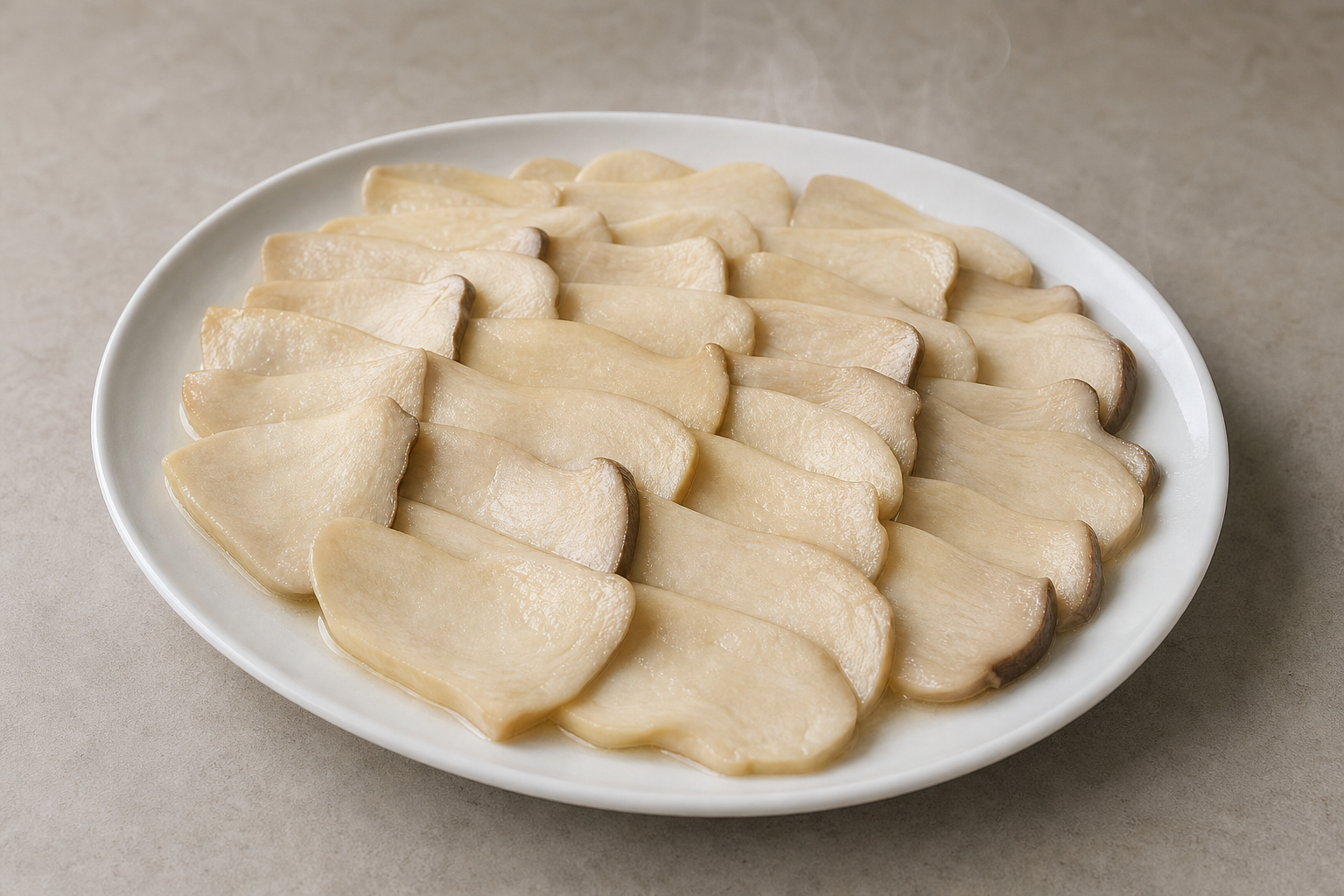 clear broth hot pot king oyster mushroom slices add-on P03 — China ingredient