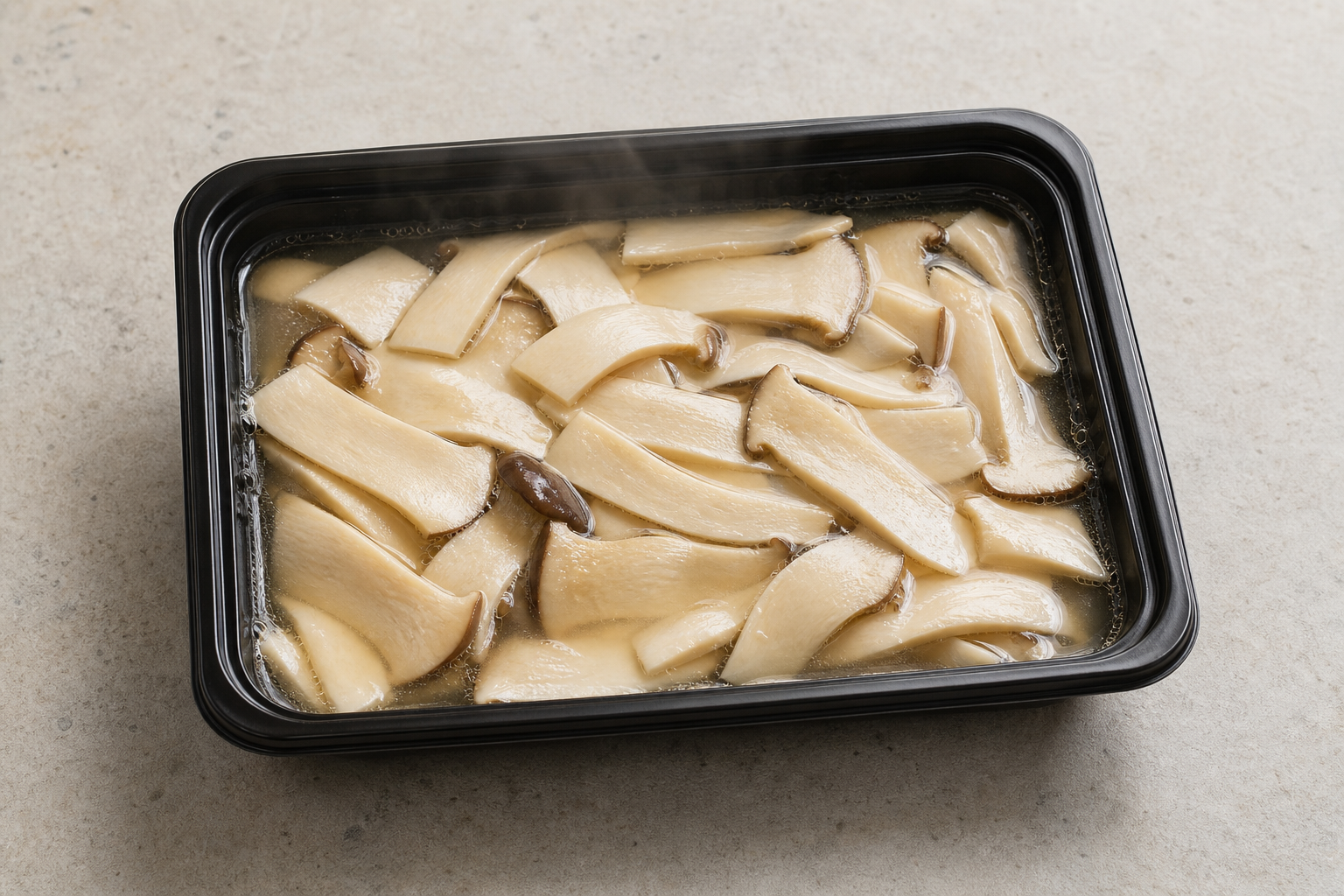 clear broth hot pot king oyster mushroom slices add-on P06 — China ingredient