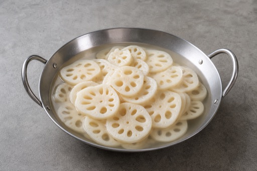 clear broth hot pot lotus root slices add-on P05 — China ingredient