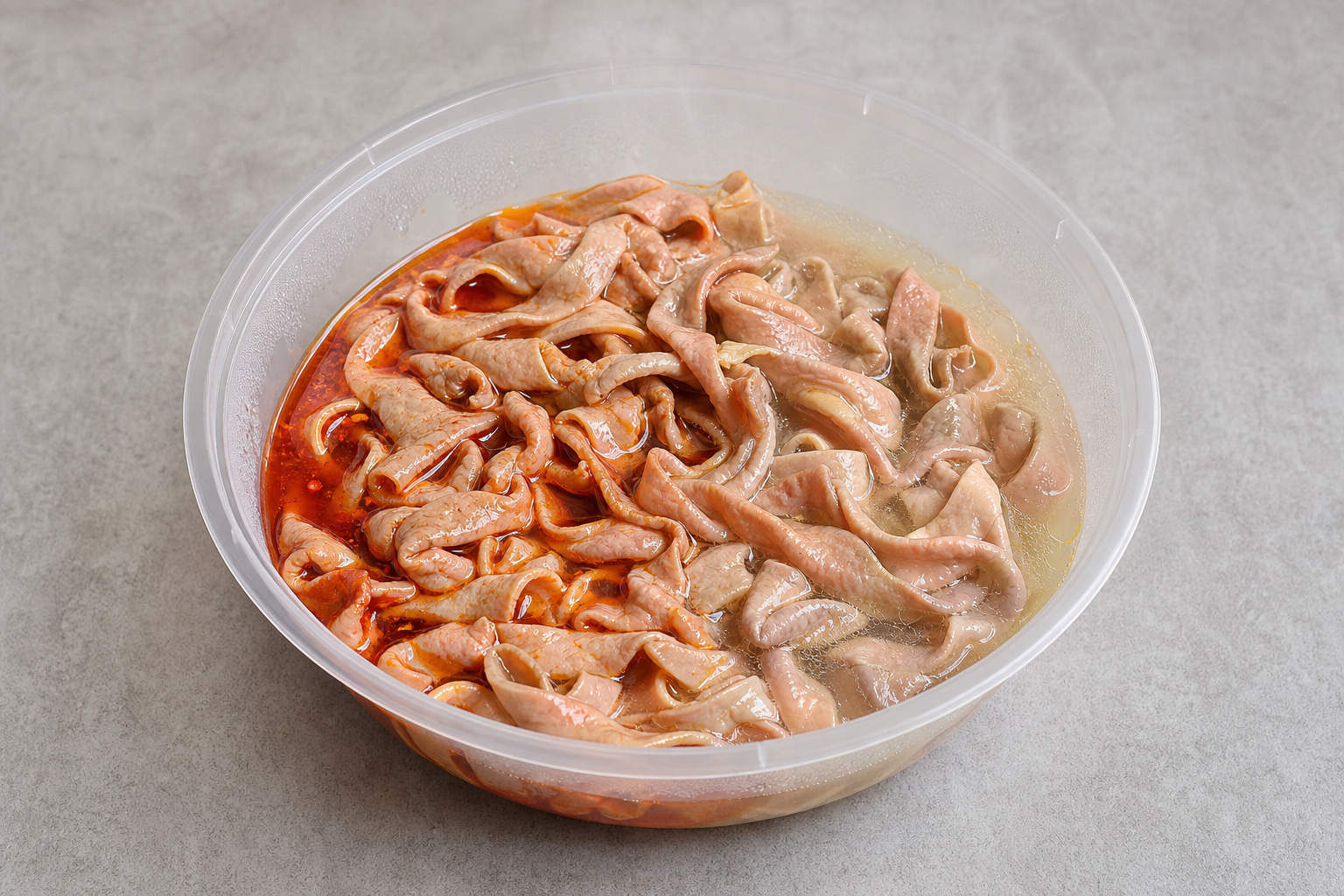 dual broth hot pot duck intestine add-on P07 — China ingredient