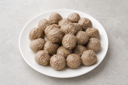 dual broth hot pot juicy beef balls add-on P01 — China ingredient