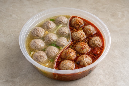 dual broth hot pot juicy beef balls add-on P07 — China ingredient