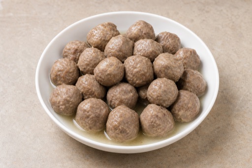 Photorealistic hot pot beef balls add-on P04 food image by VDAMO