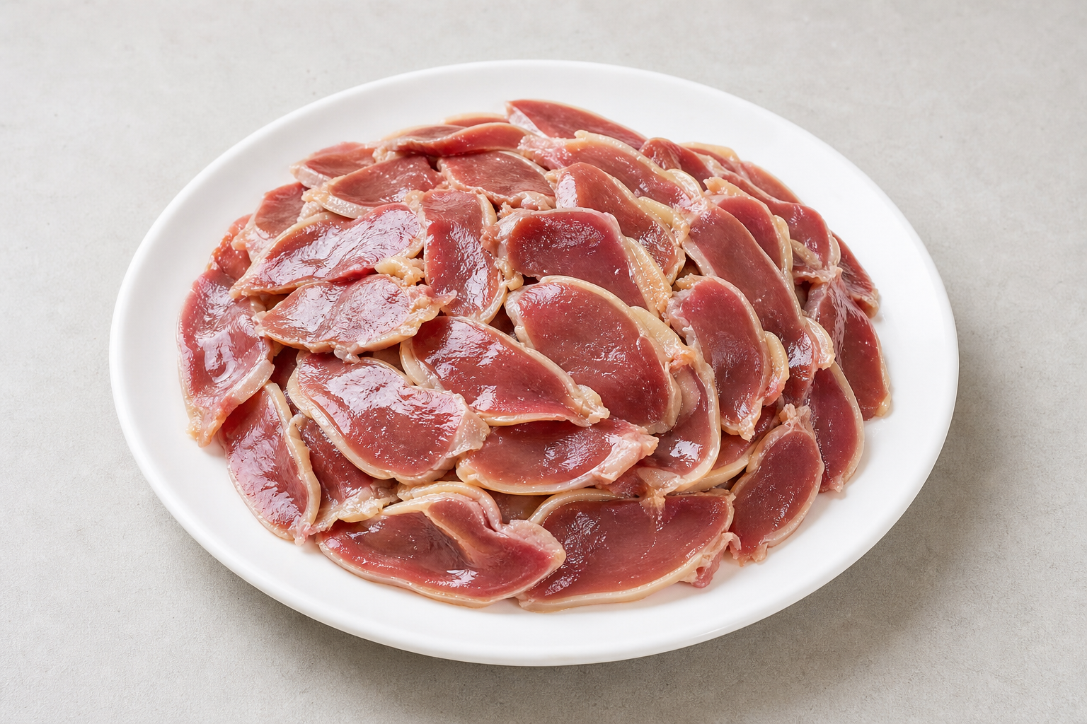 Photorealistic hot pot chicken gizzard slices add-on P01 food image by VDAMO