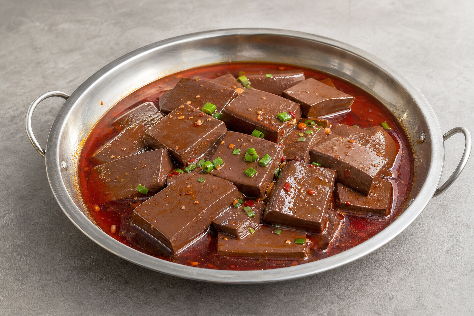 hot pot duck blood cubes add-on P05 — China ingredient