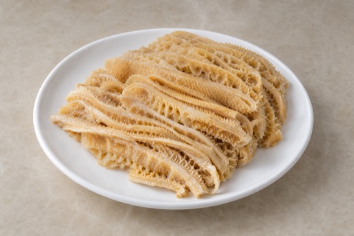Photorealistic hot pot layered beef tripe add-on P09 food image by VDAMO