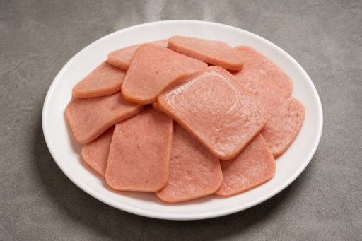 hot pot luncheon meat slices add-on food image by VDAMO