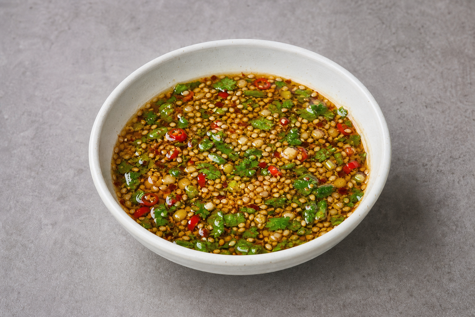 Hot pot oil dipping bowl P09 — China ingredient