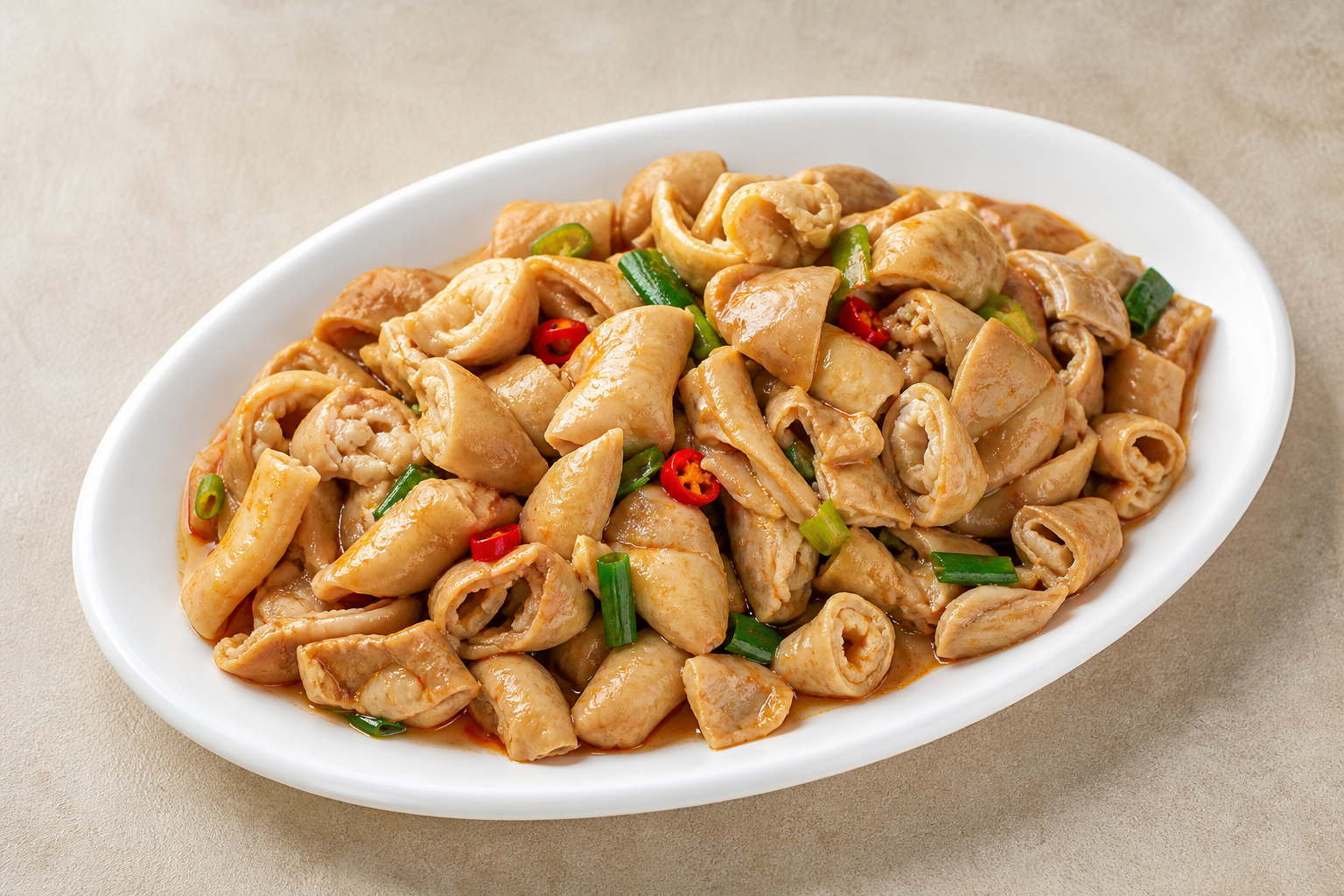 Photorealistic hot pot pork intestine add-on P03 food image by VDAMO
